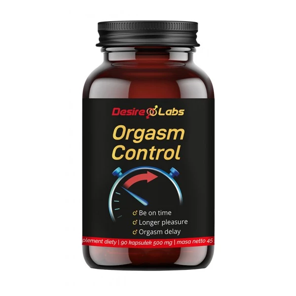 Desire Labs Orgasm control 90 kaps. - kapsułki opóźniające wytrysk