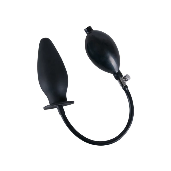 You2Toys True Black Anal Plug - Korek analny pompowany