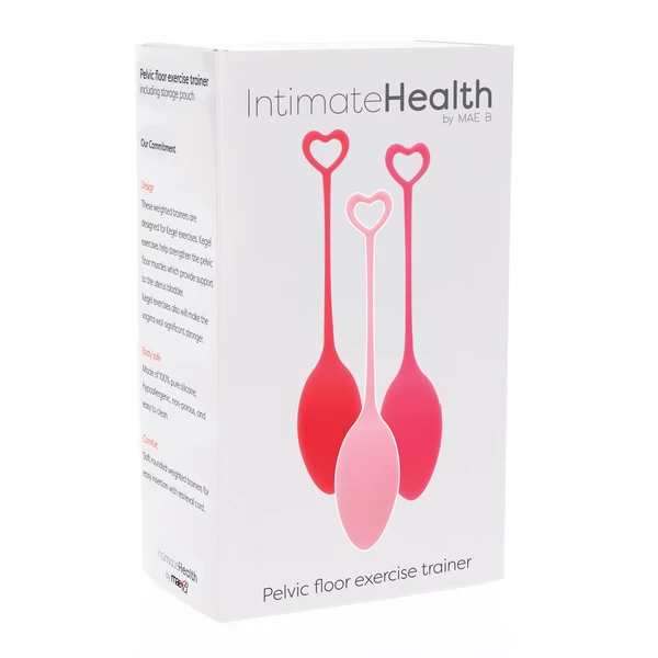 Intimate health Pelvic Floor Exercise Trainer - Zestaw kulek gejszy