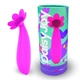 FeelzToys Daisy Joy Lay On Pink  - Vibrátor na klitoris v tvare kvety Ružový