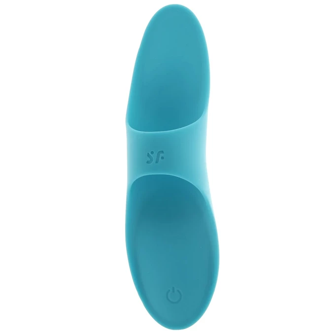 Satisfyer Teaser Finger Vibrator (light blue) - Wibrator na palec, Niebieski