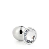 Dream Toys Gleaming Love Silver Plug Small - Korek analny z diamentem