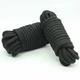 Toyz4lovers Cotton Rope 10Mblack  - Bondážne lano čierne