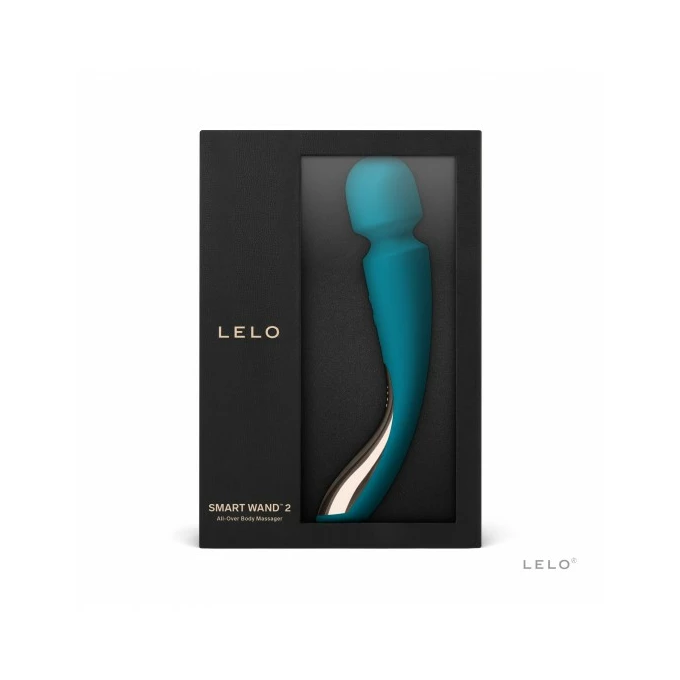 Lelo Smart Wand 2 Medium Ocean Blue - wibratory wand, niebieski