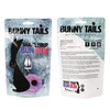 FeelzToys Bunny Tails Butt Plug Purple - korek analny z pomponem Fioletowy