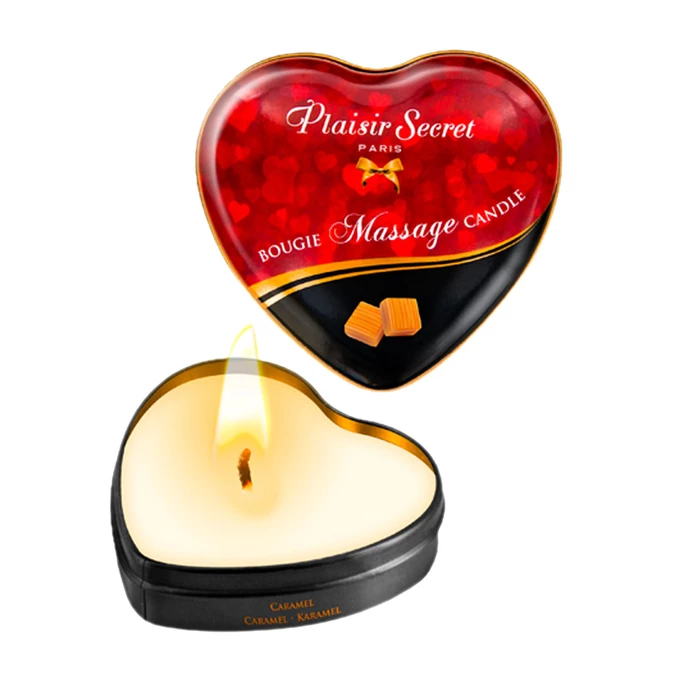 Plaisir secrets Massage Candle Caramel - Świeca do masażu, zapach karmelu Massage