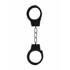 ShotsToys Metal Handcuffs Black - Kajdanki metalowe Czarny