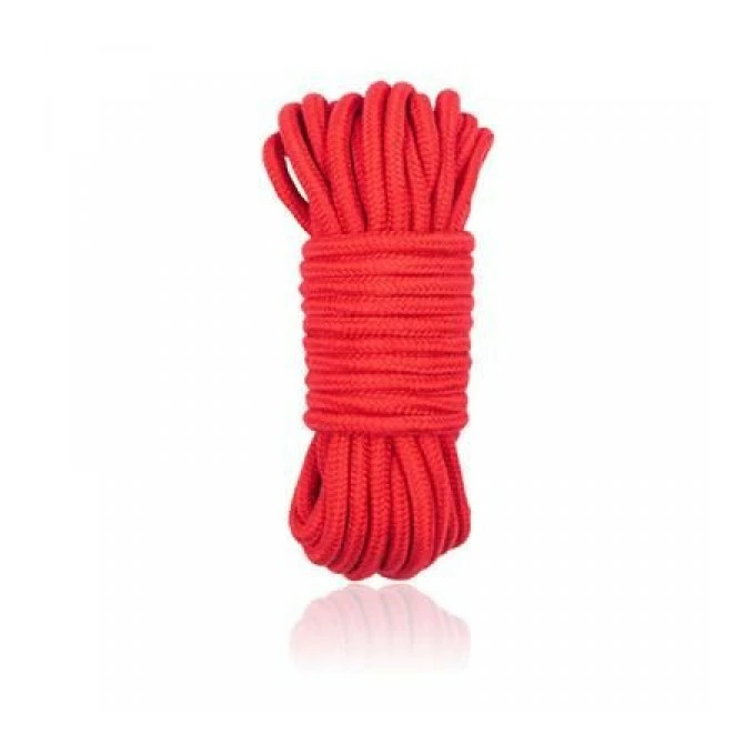 Toyz4lovers Cotton Rope 5M Red - Lina do krępowania Czerwony