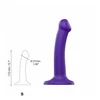 Strap-on-me Double Density Purple S - Dildo strap on, Fioletowy
