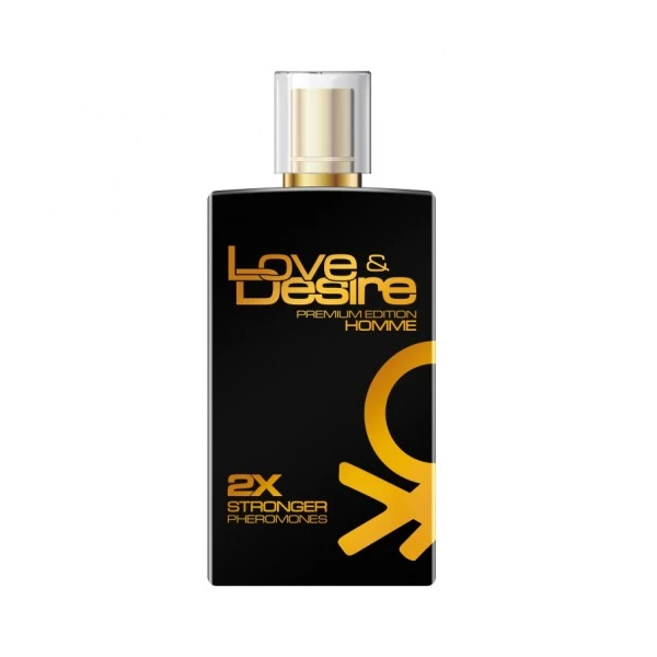 Sexual Health Series Love&amp;Desire Gold Homme 100ml - męskie perfumy z feromonami