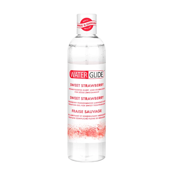 Waterglide 300 Ml Sweet Strawberry - Lubrykant na bazie wody, truskawkowy
