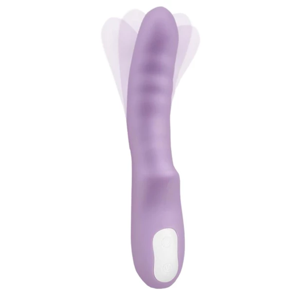 Uenihoern Bright Purple - Wibrator do punktu G z opcją rotacji
