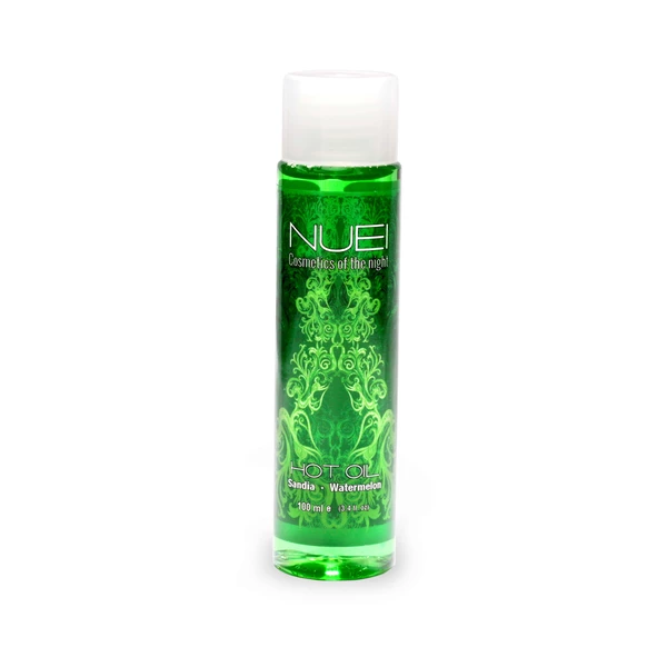 Nuei Hot Oil Watermelon 100Ml - Wegański olejek do masażu o smaku arbuza