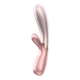 Satisfyer Hot Lover (Pink) - Wibrator króliczek z opcją podgrzewania, Różowy