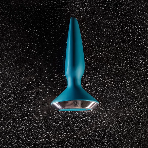 Satisfyer Vibrator ilicious 1 Petrol  - Vibračný análny kolík zelený