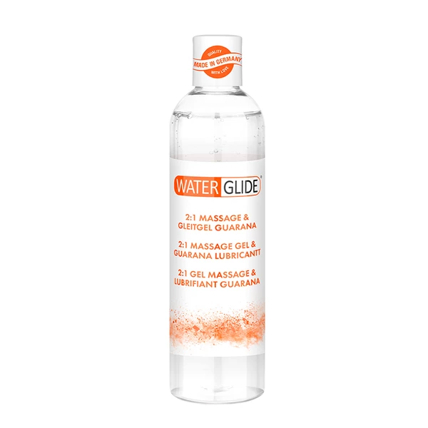 Waterglide Massage &amp; Lubricant Guarana - Żel intymny do masażu z guaraną