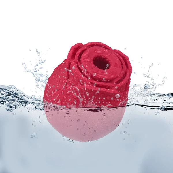 Uenihoern Red Rose - Wibrator soniczny do łechtaczki