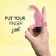 Feelz Toys Magic Finger Vibrator Pink  - vibrátor na prst Ružový