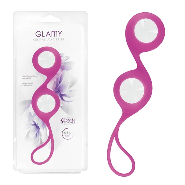 Glamy Cristal Love Balls - Kulki gejszy
