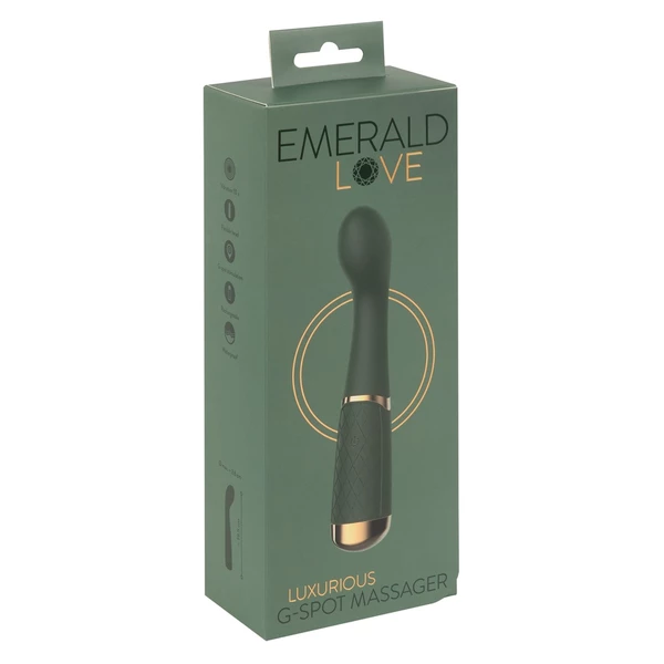 Emerald Love Luxurious G-Spot Vibrator - Wibrator do punktu G