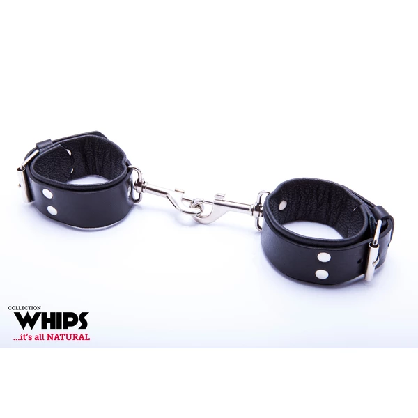 Whips Collection - Kajdanki Męskie Z Karabińczykami