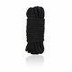 Toyz4lovers Cotton Rope 5Mblack  - Bondážne lano čierne