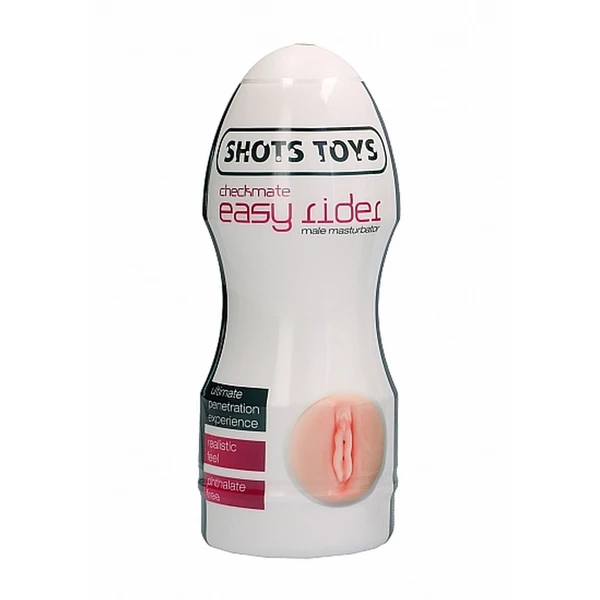 ShotsToys Easy Rider Checkmate Male Vaginal - Masturbator klasyczny