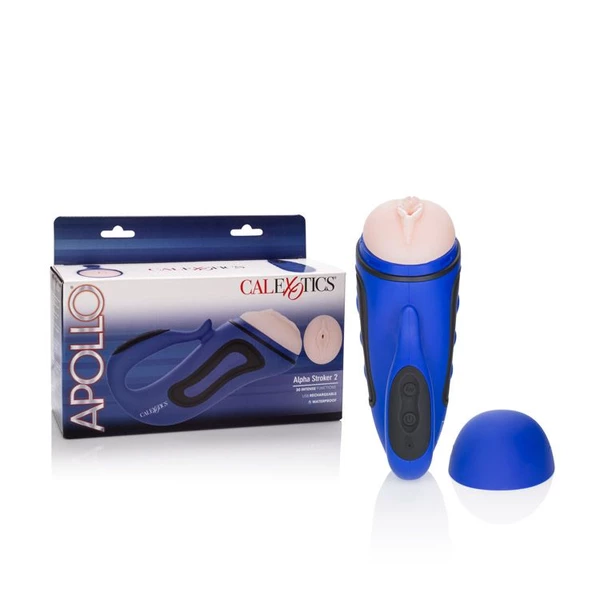 Apollo Apollo Alpha Stroker 2 Blue - Masturbator wibrujący