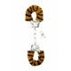 ShotsToys Furry Handcuffs Tiger  - Putá s kožušinou tiger