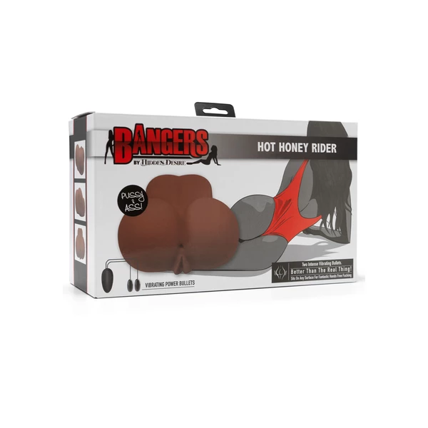 Hidden Desire Hot Honey Rider Vibr. - Masturbator naturalistyczny z wibracjami