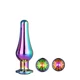 Dream Toys Gleaming Love Pleasure Set Multicolour  - Sada análnych kolíkov s diamantom farebná