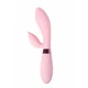 Indeep Rechargeable Vibrator Indeep Malena Pink  - Vibrátor rabbit Ružový