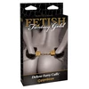 Fetish Fantasy Gold Deluxe Furry Cuffs - Kajdanki z futerkiem