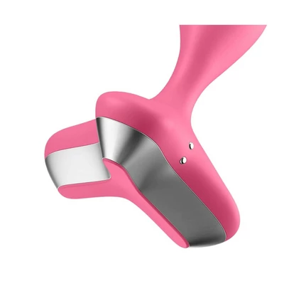 Satisfyer Vibrator Game Changer (Pink) - Wibrujący korek analny Różowy