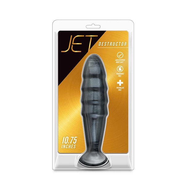 Jet Destructor Carbon Metallic Black - Korek analny