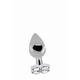 Rich Lucky Diamond Plug 2.75 Inch Silver  - Análny kolík s diamantom