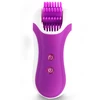 FeelzToys Clitella Oral Purple - Wibrator imtiujący seks oralny Fioletowy