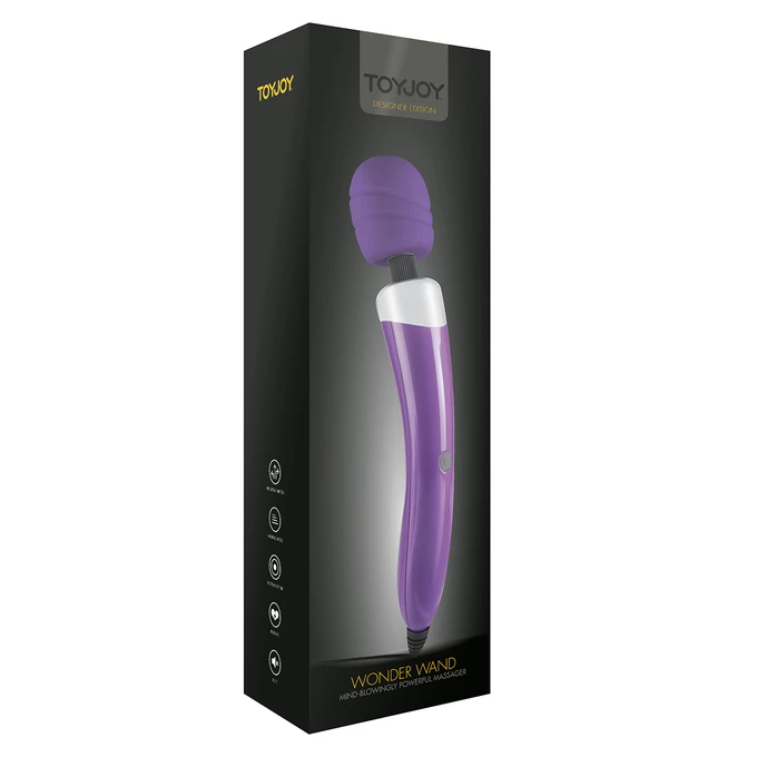 ToyJoy Wonder Wand Massager Purple - Wibrator wand Fioletowy