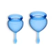 Satisfyer Feel Good Menstrual Cup Dark Blue  - Menštruačný kalíšok