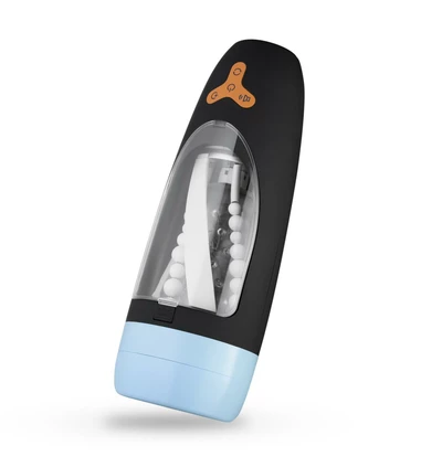 Cruizr Cp01 - Masturbator z wibracjami i rotacjami + adapter