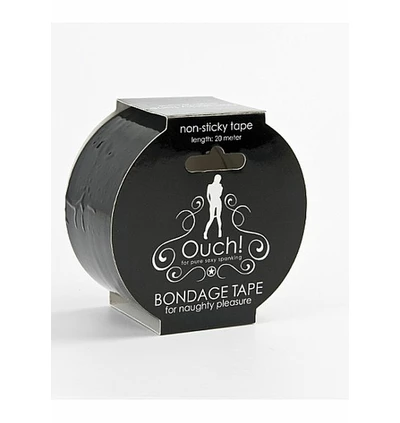Ouch! Bondage Tape Black - Taśma do krępowania Czarny