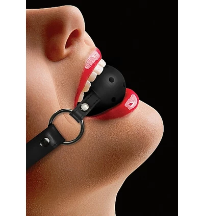 Ouch! Gag Ball Black - Knebel z kulką