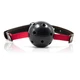 Toyz4lovers Breathable Ball Gag Stretch (Nero)  - Roubík s guličkou Čierny
