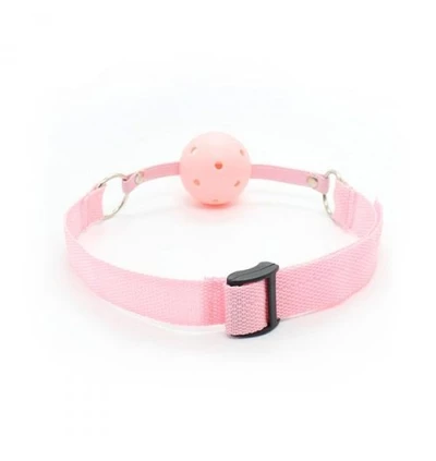 Toyz4lovers Easy Breathable Ball Gag (Rosa) - Knebel z kulką Różowy