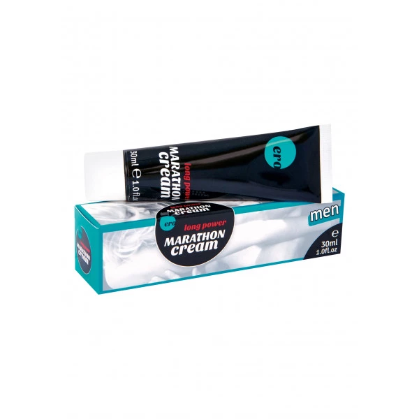 Hot Penis Marathon Long Power Cream - Krem wydłużający stosunek