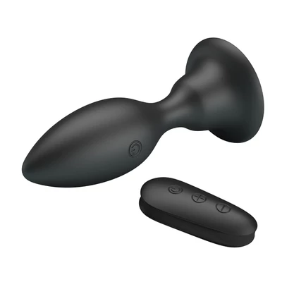 Mr. Play Vibrating Anal Plug - Wibrujący korek analny na pilota