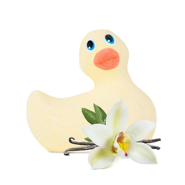 Big Teaze Toys I Rub My Duckie Bath Bomb Vanilla - Sól do kąpieli - waniliowa