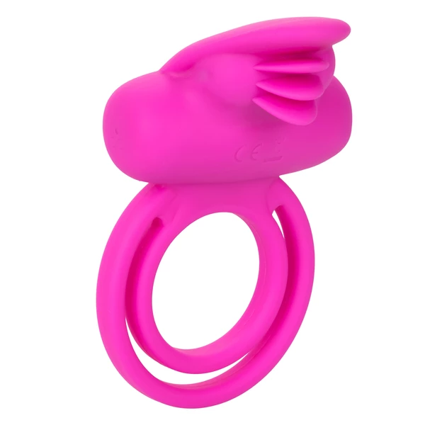 CalExotics Dual Clit Flicker Enhancer &quot;Ośmiorniczka&quot; - Wibrujący pierścień erekcyjny
