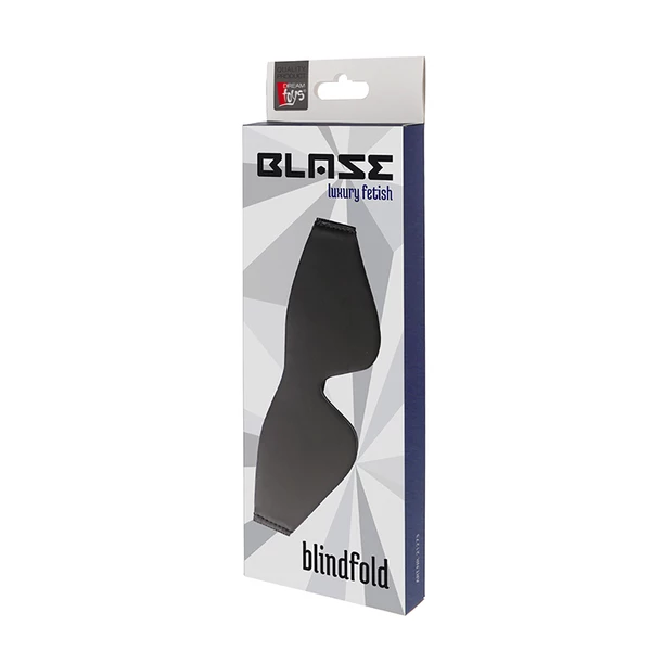 Blaze Blindfold With Painting Edge Black - Maska na oczy