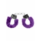 Ouch! Beginner&quot;S Handcuffs Furry Purple  - Putá s kožušinou Fialová